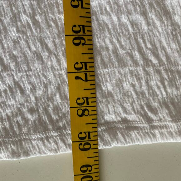 FREE PEOPLE BEACH Dress‎ Medium La La Maxi V-Neck Flutter Sleeves Flouncy Tiered - Picture 16 of 16